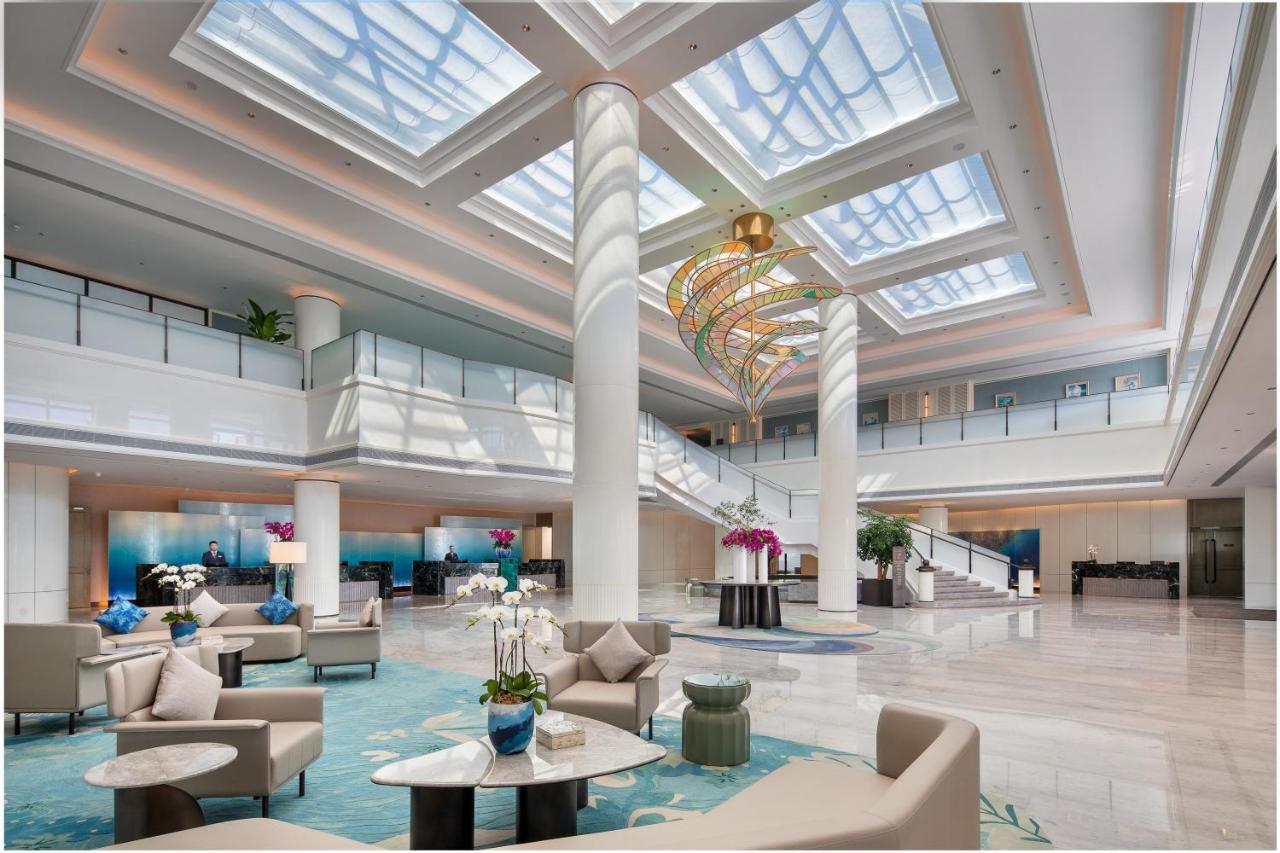 Xiamen International Seaside Hotel -Hotel Corridor Leads To The Stone Exhibition Hall Bagian luar foto